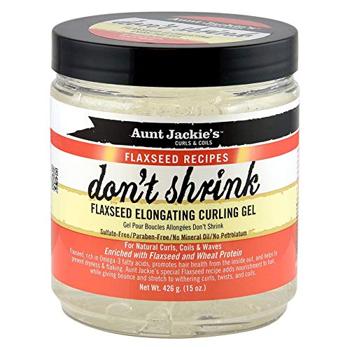 Aunt Jackies Don't Shrink - Gel alargador para pelo rizado, 426 ml