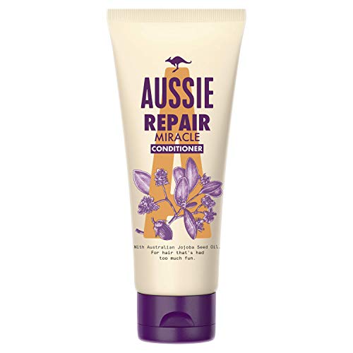 Aussie Repair Miracle Acondicionador 200 ml, Acondicionador Reparación, Para El Pelo Que Se Lo Ha Pasado Bomba