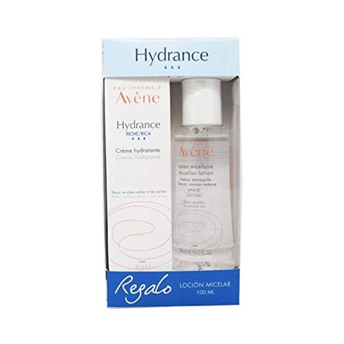 "Avene Hydrance Rica Crema Hidratante Enriquecida, 40ml+REGALO Loción Micelar, 100ml"