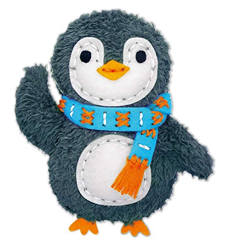 Avenir Pingüino Set de Costura niños, Multicolor (AVE10021)