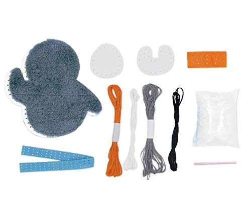 Avenir Pingüino Set de Costura niños, Multicolor (AVE10021)