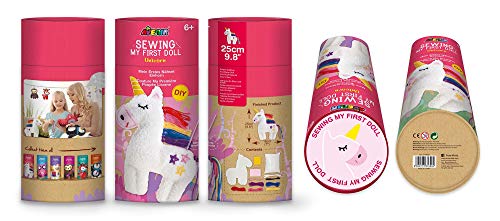 Avenir Unicornio Set de Costura niños, Multicolor (AVE10015)