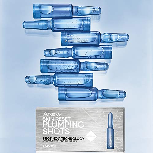 Avon Anew Skin Reset Plumping Shots 7 días de tratamiento de ampollas