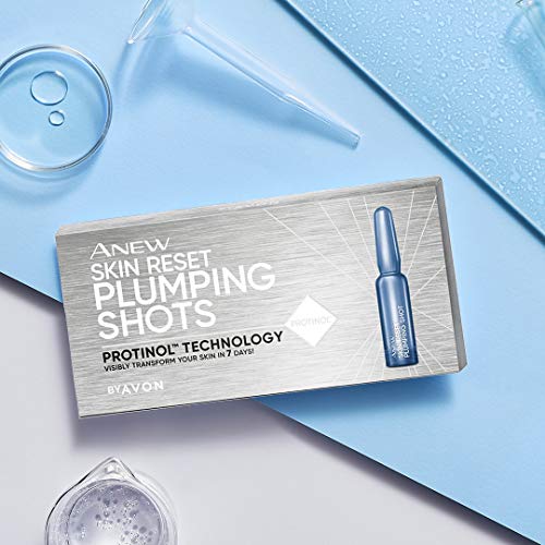 Avon Anew Skin Reset Plumping Shots 7 días de tratamiento de ampollas