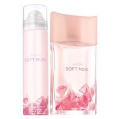 Avon Soft Musk - Juego de fragancia de almizcle y espray corporal perfumado