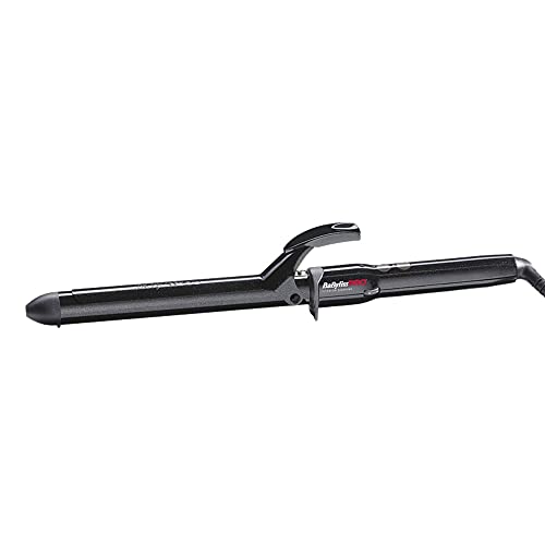 BaByliss PRO Tenacilla Advanced Curl 32 mm BAB2474TDE Rizador de pelo profesional para rizos sueltos y ondas voluminosas, Tecnología Diamond Titanium