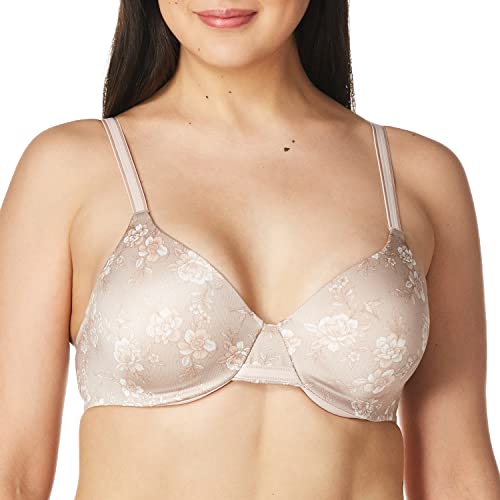 Bali All Around Smoothing Underwire Bra DF3W11 Sujetador de Cobertura Completa, Magnolia Mesh Print, 100C para Mujer