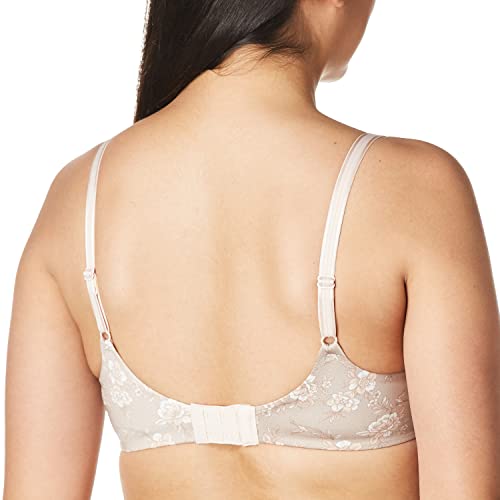 Bali All Around Smoothing Underwire Bra DF3W11 Sujetador de Cobertura Completa, Magnolia Mesh Print, 100C para Mujer