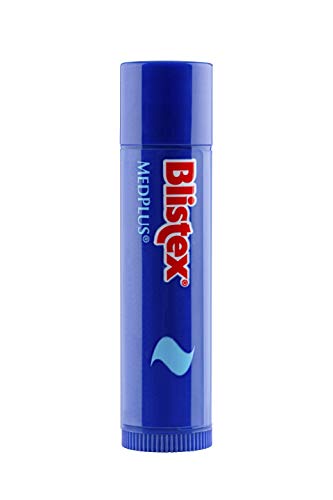 Bálsamo de labios Blistex MedPlus, cuidado intenso, para labios agrietados, quemados, secos y sin brillo