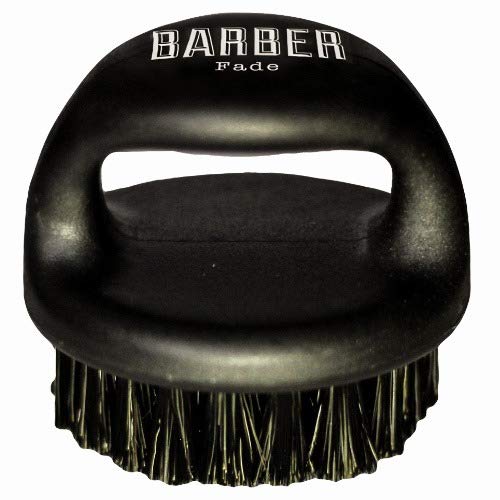 BARBER MARMARA Fade Brush R – Cepillo de barba – Cepillo de limpieza para hombre – Cepillo de limpieza para los dedos – Peluquería y barbero – Cepillo de estilismo – Cepillo de pelo