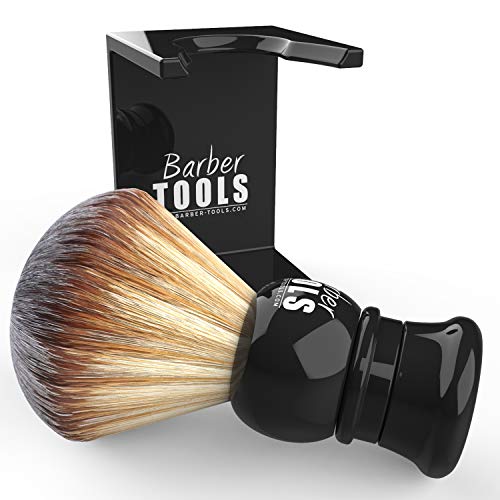 ✮ BARBER TOOLS ✮ Kit de afeitado | Brocha de afeitar + jabón de afeitar 150ml