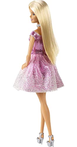 Barbie Muñeca rubia Feliz Cumpleaños con regalo (Mattel GDJ36) , color/modelo surtido