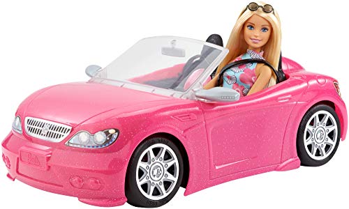 Barbie Muñeca y su coche descapotable (Mattel FPR57) , color/modelo surtido