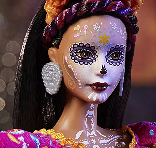 Barbie Signature Día de Muertos, muñeca de colección de juguete (Mattel GXL27)