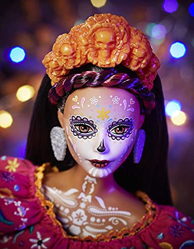 Barbie Signature Día de Muertos, muñeca de colección de juguete (Mattel GXL27)