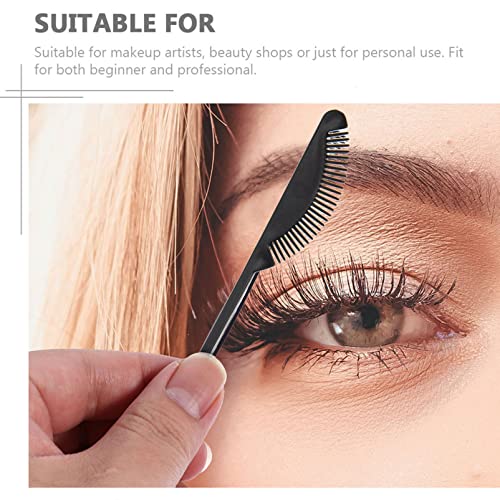 Beaupretty 7Pcs Cepillo de Cejas Cepillo de Tinte para El Cabello Doble Ceja Peine de Pestañas Conformador de Peine Peine de Pestañas Rotas Cepillo para Mujeres Niñas Hombres Peluquería