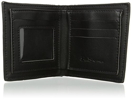 Ben Sherman BSW001 Wallet Cordones, Black, Talla única para Hombre