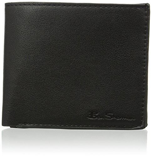 Ben Sherman BSW001 Wallet Cordones, Black, Talla única para Hombre