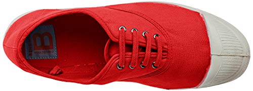 Bensimon Ten Lacet Femme, Zapatillas Mujer, Rojo (Rouge 0310), 40 EU