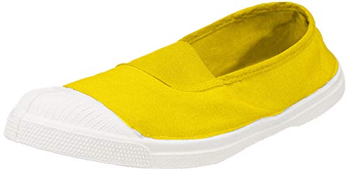 Bensimon Tennis Elastique, Zapatillas Mujer, Amarillo (Citron 0249), 36 EU