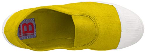 Bensimon Tennis Elastique, Zapatillas Mujer, Amarillo (Citron 0249), 36 EU