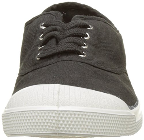 Bensimon Tennis Lacet Femme, Zapatillas Mujer, Negro (Carbone), 40 EU