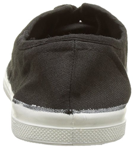 Bensimon Tennis Lacet Femme, Zapatillas Mujer, Negro (Carbone), 40 EU