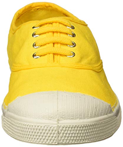 Bensimon Tennis Lacets, Zapatillas Mujer, Amarillo (Citron 0249), 37 EU