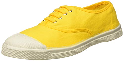 Bensimon Tennis Lacets, Zapatillas Mujer, Amarillo (Citron 0249), 37 EU