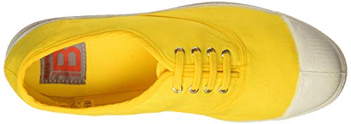 Bensimon Tennis Lacets, Zapatillas Mujer, Amarillo (Citron 0249), 37 EU