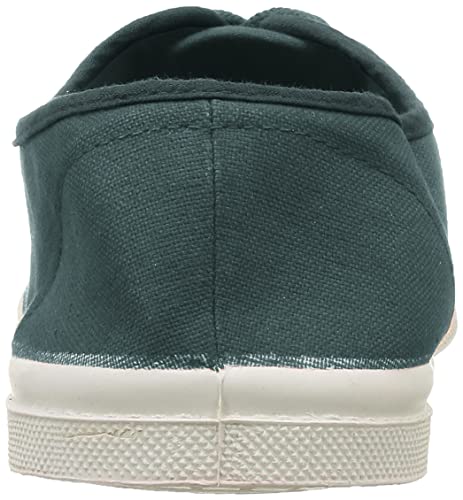 Bensimon Zapatillas de Cordones, Hombre, Verde de Gris, 41 EU