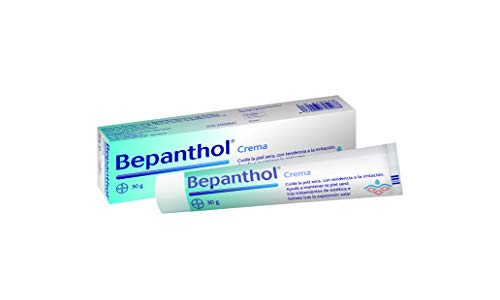 Bepanthol Crema Hidratante, Protege y Regenera la Piel Seca e Irritada, incluso Tras Tratamientos Estéticos y Exposición Solar, 30 g