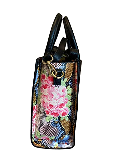 Betsey Johnson XO Chloe - Mochila de serpiente, Negro/Serpiente, Talla única