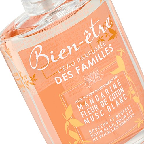 Bien Être - L'Eau Parfumée Des Familles Aux Notes De Mandarine / Fleur de Coton Musc Blanc - 75 ml