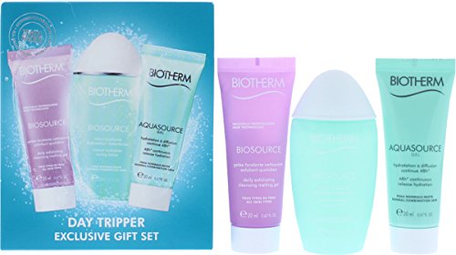 Biotherm Aquasource día Tripper Set 20 ml gel de limpieza y tonificación Set de regalo para ella