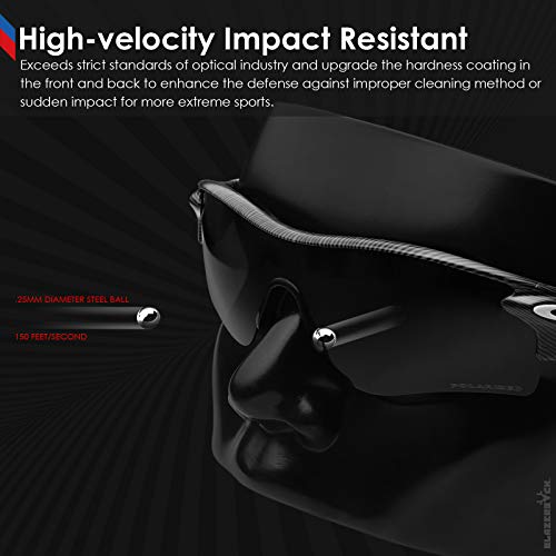 BlazerBuck lentes de repuesto polarizadas antisal para Oakley Fuel Cell OO9096