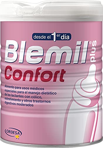 Blemil Plus Confort - Leche de Inicio en polvo Desde el Primer Día, Cólico y Estreñimiento, 800g