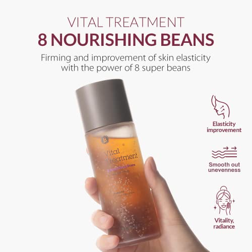 BLITHE Tratamiento Vital 8 Lentejas de soja nutritivas Algarroba Cacahuetes y frijoles mungo rojo - Esencia antienvejecimiento Tónico Vegan K Beauty 150 ml