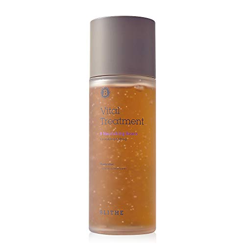 BLITHE Tratamiento Vital 8 Lentejas de soja nutritivas Algarroba Cacahuetes y frijoles mungo rojo - Esencia antienvejecimiento Tónico Vegan K Beauty 150 ml