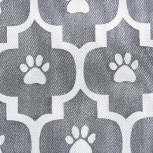 Bone Dry Alfombrilla Acolchada para Mascotas, tamaño Mediano, 50,8 x 71,1 cm, Rectangular con celosía Gris