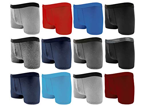 Bonjour® Hipster, Boxers para Hombre, (Pack of 6 or 12)