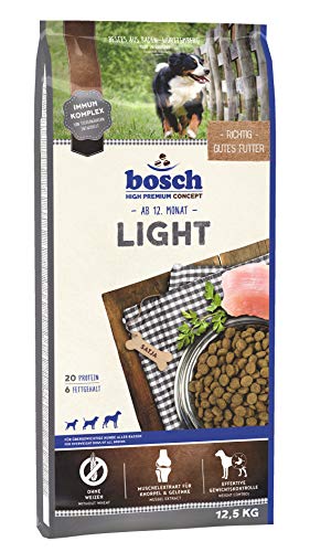 bosch HPC Light | Alimento seco para perros con sobrepeso de todas las razas | 1 x 12,5 kg