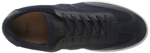 BOSS Business Herren Ribeira_Tenn_nylt Sneaker, Dark Blue401