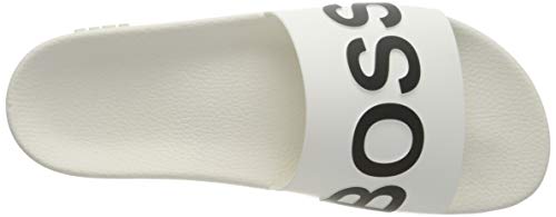 BOSS Damen Bay_Slid_rblg Pantolette, White100