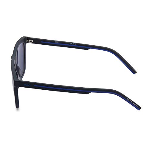 BOSS HG 1065/S Gafas de Sol, Grigio Opaco BLU, 51 para Hombre