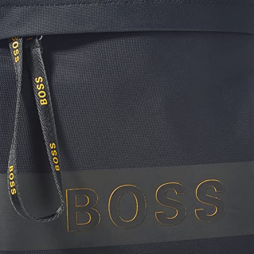 BOSS Magnified B_s Zip En, Bandolera para Hombre, Negro1, Einheitsgröße