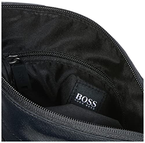 BOSS Magnified B_s Zip En, Bandolera para Hombre, Negro1, Einheitsgröße