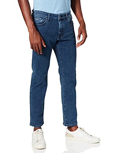 BOSS Maine BC-p Jeans Straight, Azul (New - Medium Blue 422), 33W/34L, Hombre