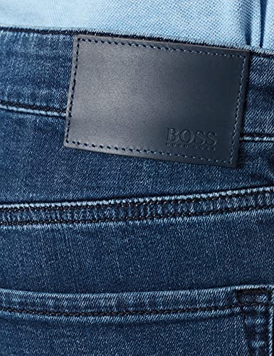 BOSS Maine BC-p Jeans Straight, Azul (New - Medium Blue 422), 33W/34L, Hombre