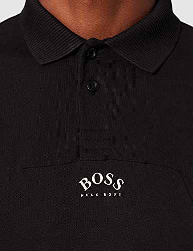 BOSS Paule 1 Camisa de Polo, Negro1, M para Hombre